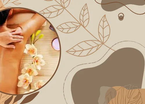 massage du dos balinais femme fleurs de thiare